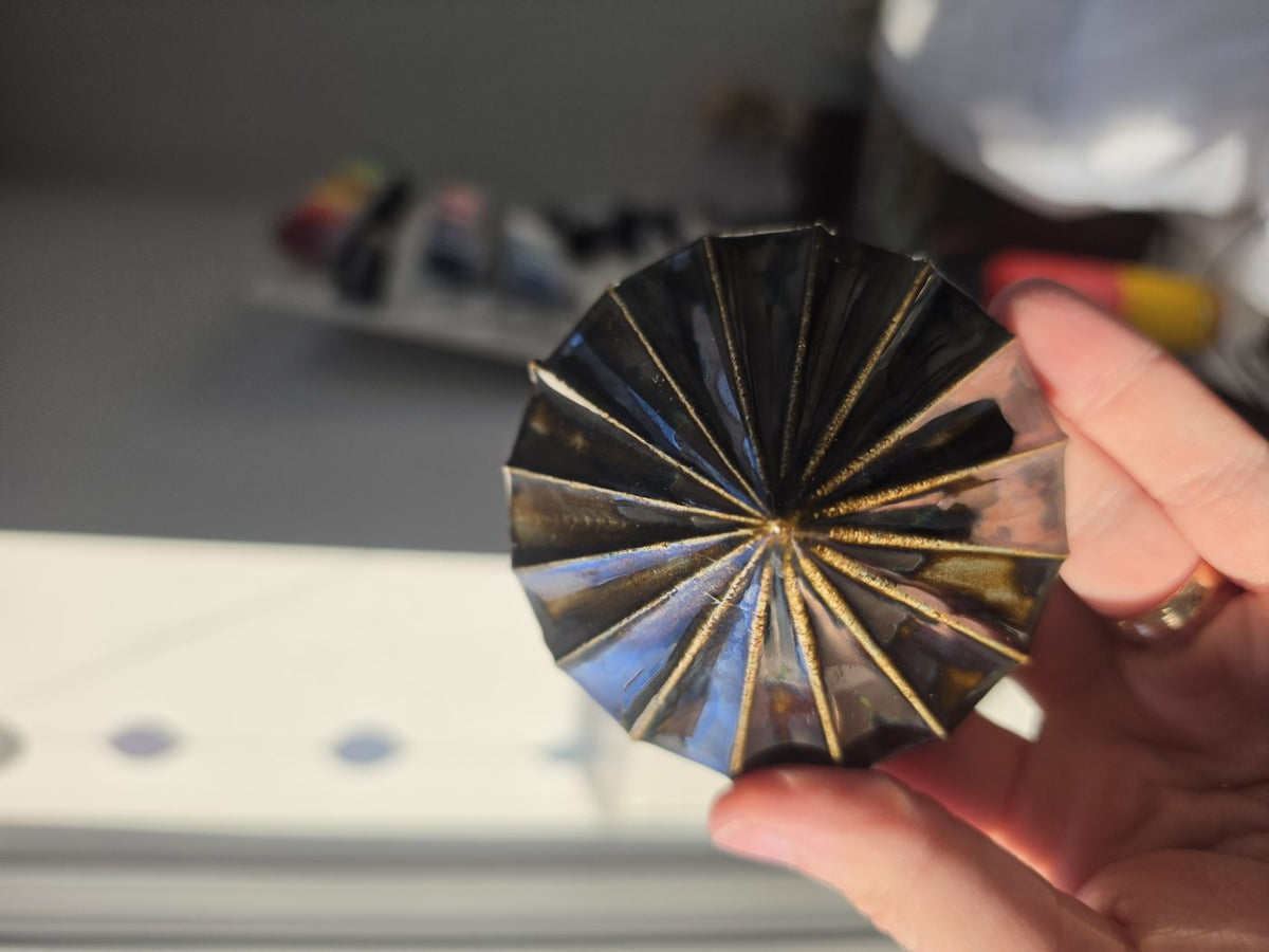Midnight Ceramic Bauble